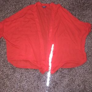 Plus size orange kimono